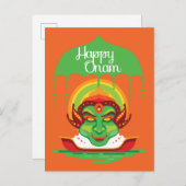 オナムカタカリ顔 インビテーションポストカード (正面/裏面)