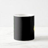 オナラをするカエル おもしろ グラフィック コーヒーマグカップ (中央)