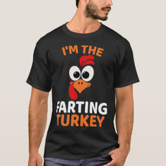 オナラをする七面鳥です  Tシャツ