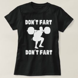 オナラ禁止オナラ禁止 おもしろジム トレーニングTシャツ Tシャツ