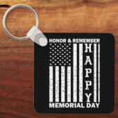 オナーリミーブハッピーメモリアルデーUsaフラグ キーホルダー (正面)