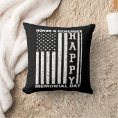 オナーリミーブハッピーメモリアルデーUsaフラグ クッション (ブランケット)