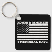 オナーリミーブメントメモリアルデーアーミー軍隊クールパパ キーホルダー (正面)
