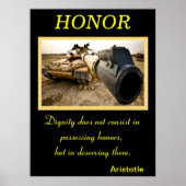 オナー燃料軍隊バローブリー ポスター (正面)