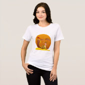 オナ伝統的ムフェスティバル トライブレンドTシャツ (正面全面)