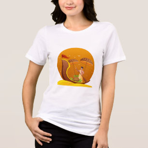 オナ伝統的ムフェスティバル トライブレンドTシャツ
