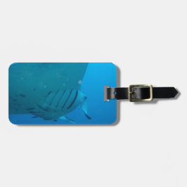 オニイトマキエイの荷物のラベル ラゲッジタグ