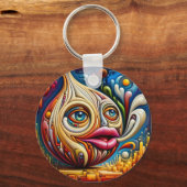 🎨オニオンの感情的な旅を体験する。 キーホルダー (正面)