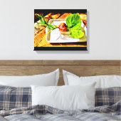 オニオンアート キャンバスプリント (インサイチュ (寝室))