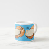 オニオンカートゥーンイラストレーション エスプレッソカップ (正面右)