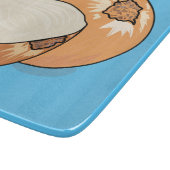 オニオンカートゥーンイラストレーション カッティングボード (角)