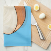 オニオンカートゥーンイラストレーション キッチンタオル (四つ折り)