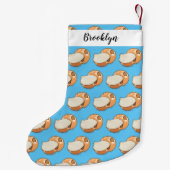 オニオンカートゥーンイラストレーション スモールクリスマスストッキング (裏面)