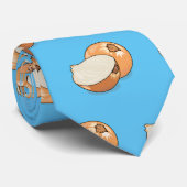 オニオンカートゥーンイラストレーション ネクタイ (ロール)