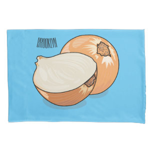 オニオンカートゥーンイラストレーション 枕カバー