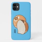 オニオンカートゥーンイラストレーション Case-Mate iPhoneケース (裏面)