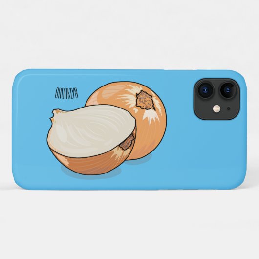オニオンカートゥーンイラストレーション Case-Mate iPhoneケース (裏面(横))