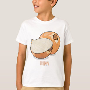 オニオンカートゥーンイラストレーション Tシャツ
