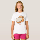 オニオンカートゥーンイラストレーション Tシャツ (正面フル)
