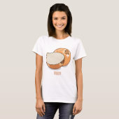 オニオンカートゥーンイラストレーション Tシャツ (正面フル)