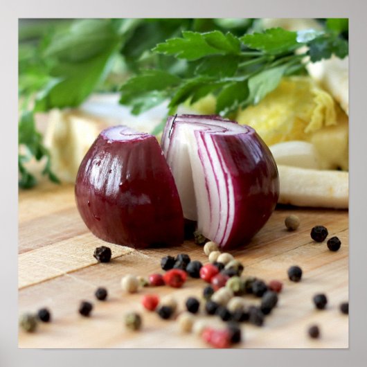 オニオンキッチンポスター ポスター (正面)
