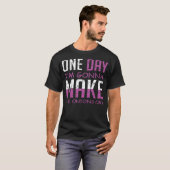 オニオンクライ調理師またはシェフ宇宙テーマ誕生日誕生 Tシャツ (正面フル)