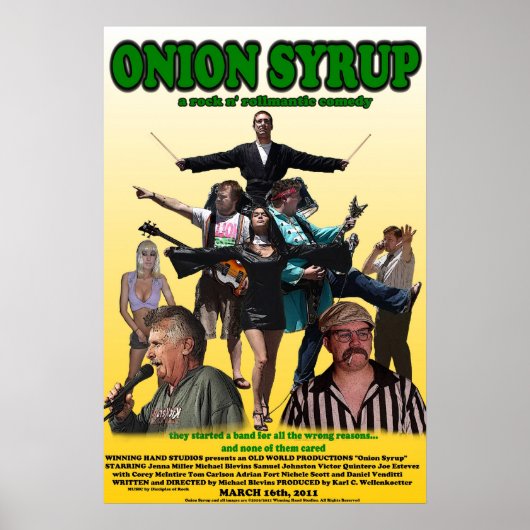 オニオンシロップポスター ポスター (正面)