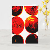 オニオンスライス カード (黄色い花)