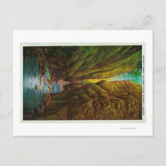 オニオンタ渓谷（Oneonta Gorge） - コロンビア川渓谷 ポストカード (正面)