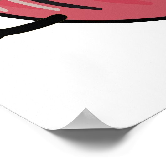 オニオンハセおもしろいヨ ポスター (角)