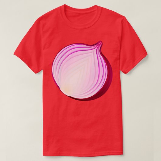 オニオンハーフ調理師 Tシャツ (デザイン正面)