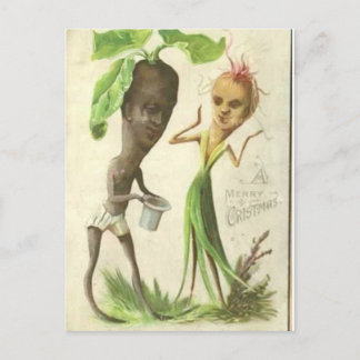 オニオンピープル付きクリスマスカード ポストカード