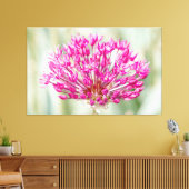 オニオンフラワー キャンバスプリント (インサイチュ (リビング))