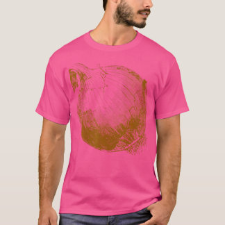 オニオンベジタリアン野菜玉ねぎ Tシャツ