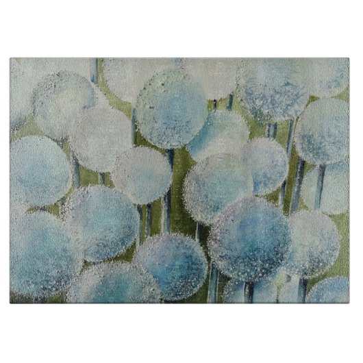 オニオンミリオンウォーターカラーアート カッティングボード (正面)