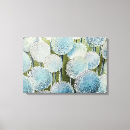 オニオンミリオンウォーターカラーアート キャンバスプリント (正面)