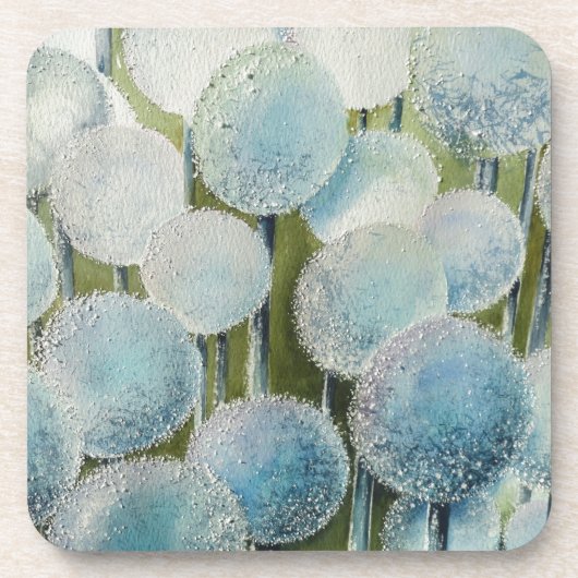 オニオンミリオンウォーターカラーアート コースター (正面)