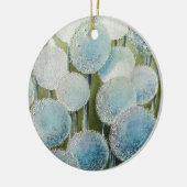 オニオンミリオンウォーターカラーアート セラミックオーナメント (左)