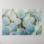 オニオンミリオンウォーターカラーアート ポスター (正面)