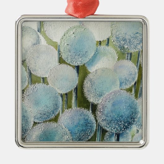 オニオンミリオンウォーターカラーアート メタルオーナメント (正面)