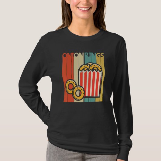 オニオンレリングスのおつまみ Tシャツ (正面)