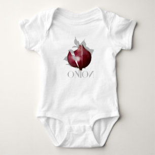 オニオン ベビーボディスーツ