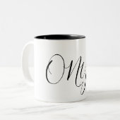 オニキスのマグカップ ツートーンマグカップ (正面左)