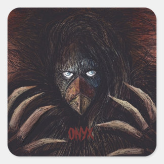 オニキスクラシックスクエアステッカー スクエアシール