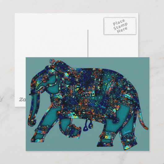 オニキス象 ポストカード (正面/裏面)