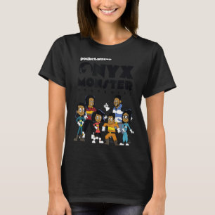 オニキス・モンスターミステリー一家 Tシャツ
