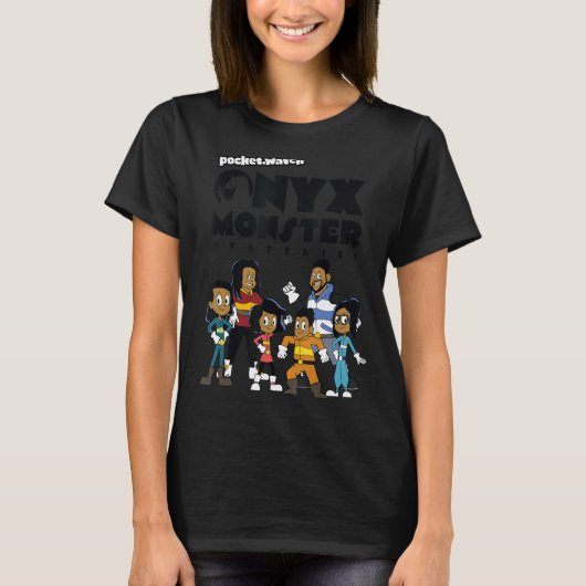 オニキス・モンスターミステリー一家 Tシャツ (正面)