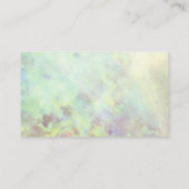 オニクスミネラカスタムルプロフェッショナルオパール 名刺 (裏面)