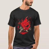 オニサイボーグ サイバーパンク Tシャツ (正面)