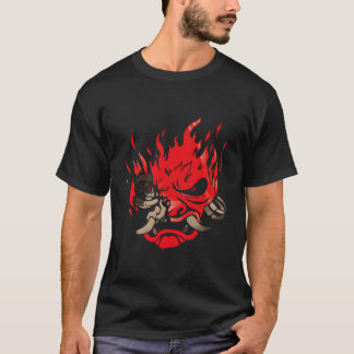 オニサイボーグ サイバーパンク Tシャツ